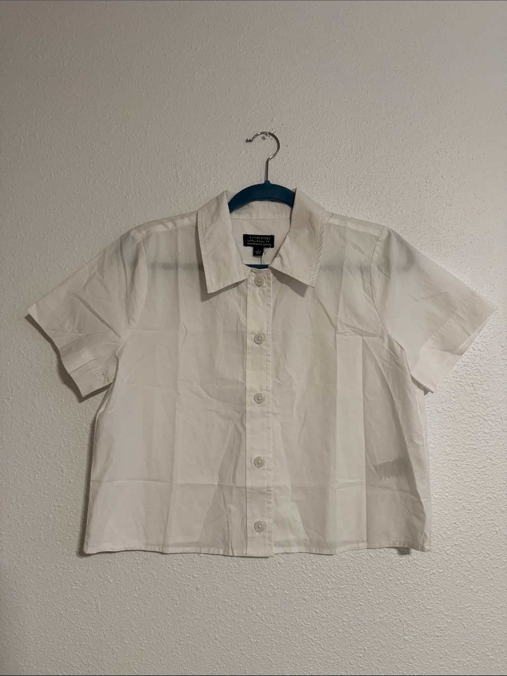 J.Crew Gamine Shirt in Cotton Poplin - Picture 2 of 6